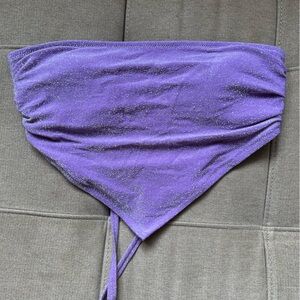 Purple Women's Bathing Suit Top